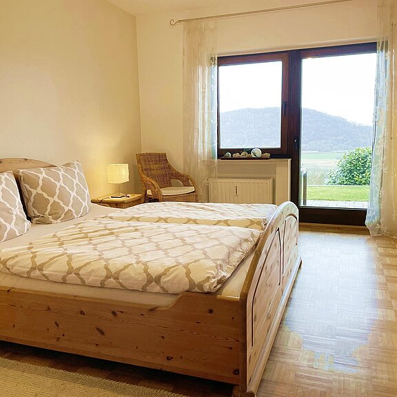 Schlafzimmer Teilansicht