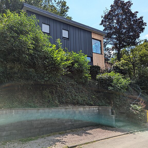 Parkplatz am Grundstück