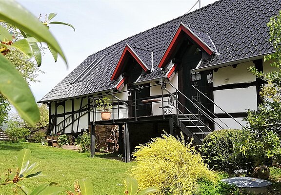 Eingang zu den Ferienwohnungen