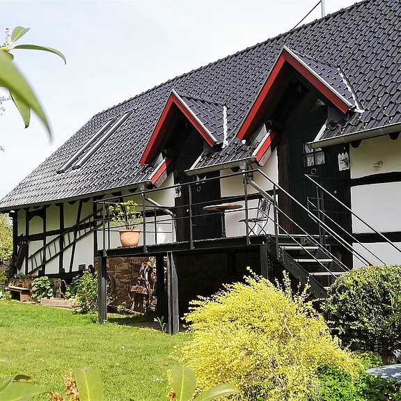 Eingang zu den Ferienwohnungen