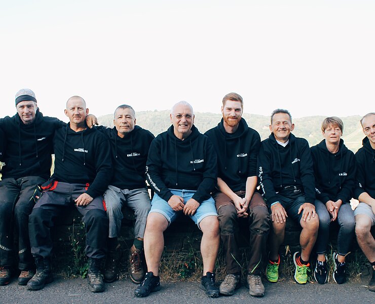 Familie & Team des Weinguts Kreuzberg