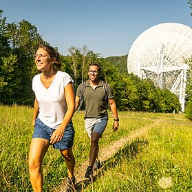 Sahrbachtal, Radioteleskop, Effelsberg