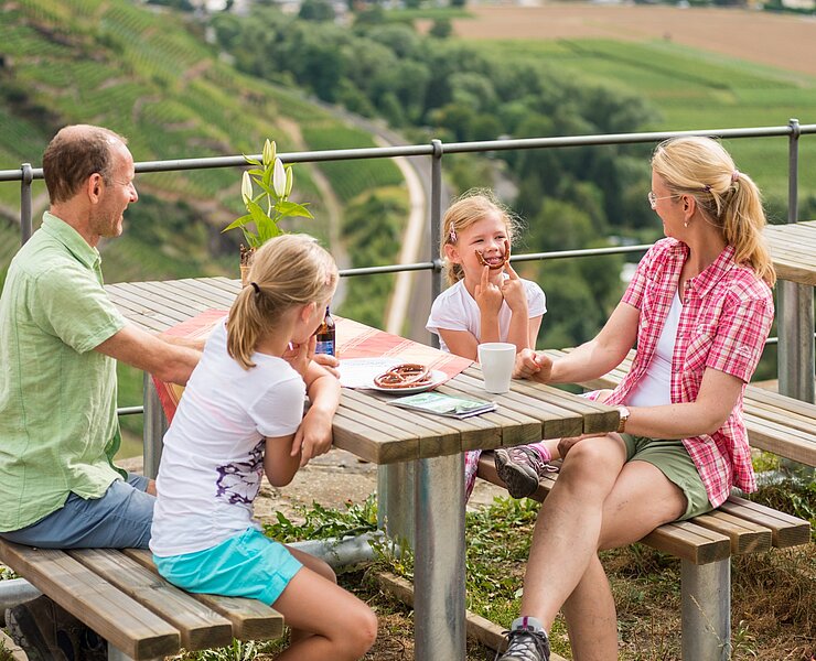 Pause auf der Saffenburg