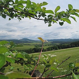 Panoramablick Leudersdorf
