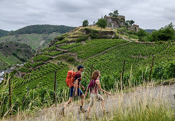 Aufstieg zur Saffenburg