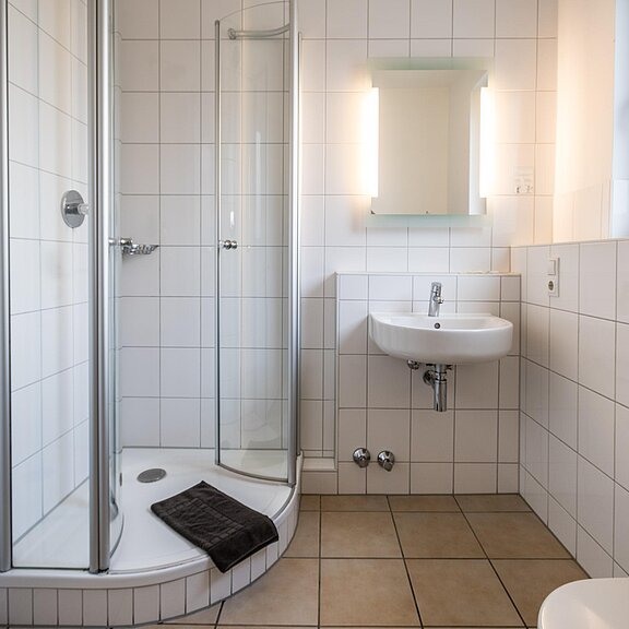 Doppelzimmer Stammhaus - Bad