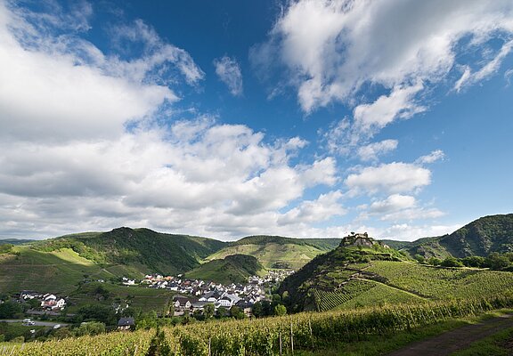 Aufstieg zur Saffenburg