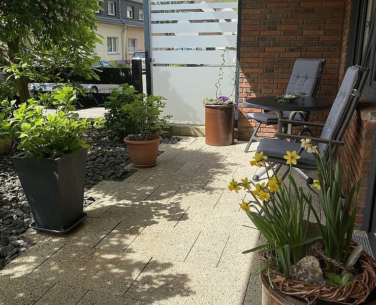 Terrasse / überdachter Freisitz