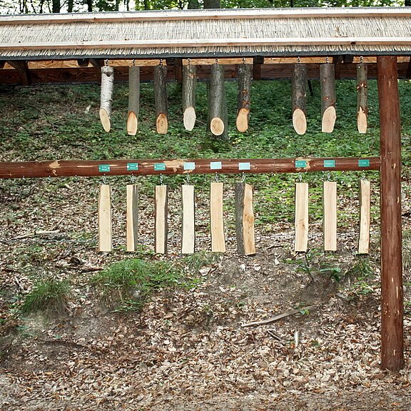 Infopunkt am Themenweg