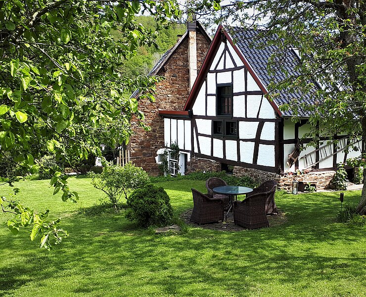 Entspannen Sie im Garten