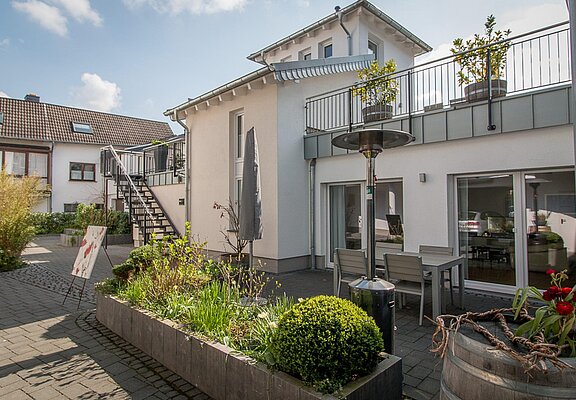 Weisser Turm Innenhof