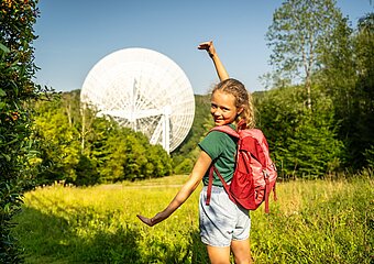 Sahrbachtal, Radioteleskop Effelsberg