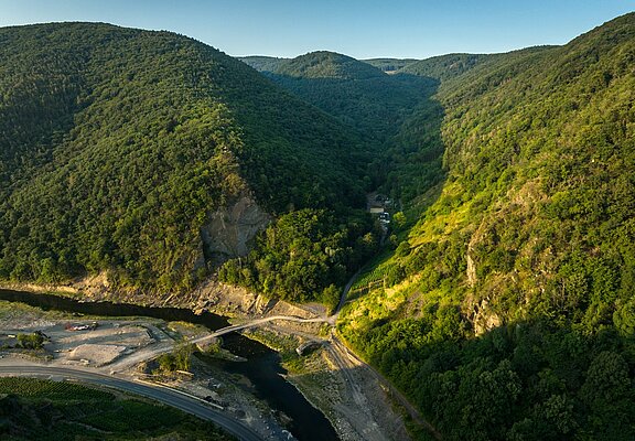 Blick auf die Katzley