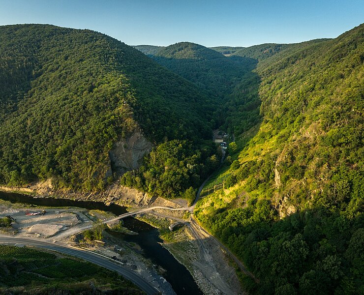 Blick auf die Katzley