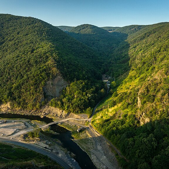 Blick auf die Katzley