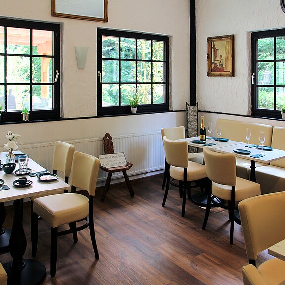 Café im Eingangsbereich