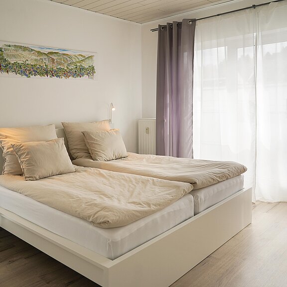 Schlafzimmer, Raum Bunte Kuh (OG)