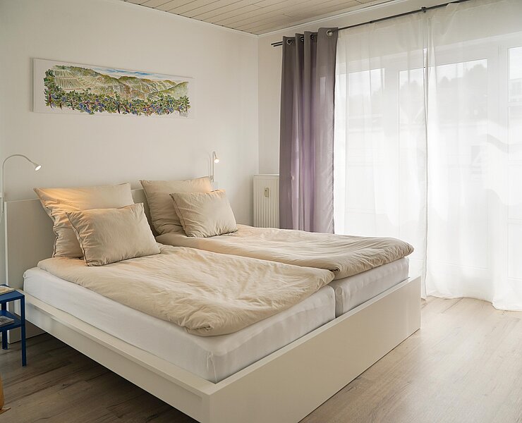 Schlafzimmer, Raum Bunte Kuh (OG)