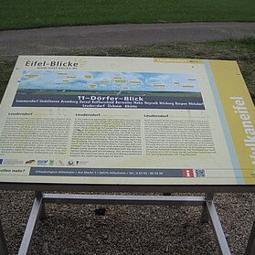 Eifel-Blick: 11-Dörfer-Blick bei Leudersdorf