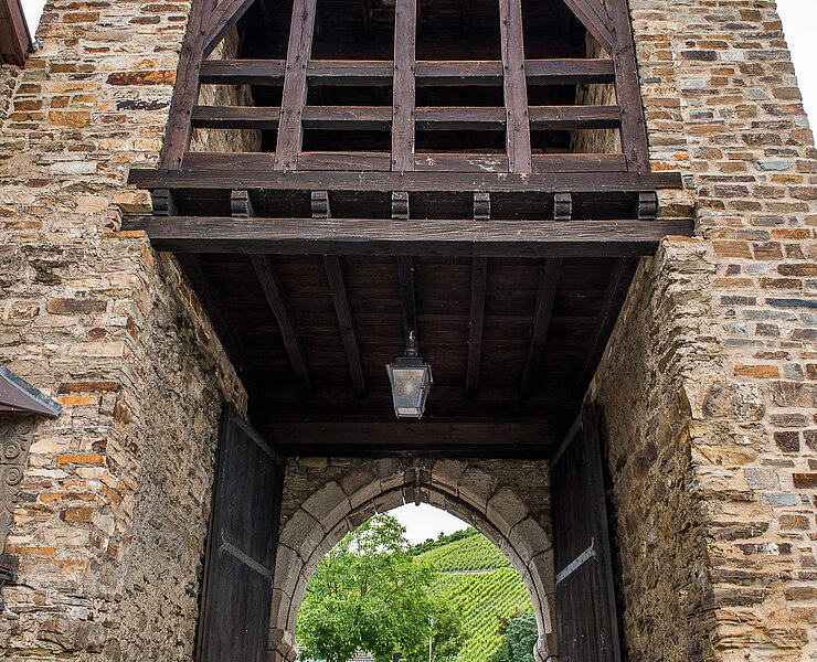 Ahrweiler, Adenbachtor, Weinberge, Stadtmauer, Ahrtal