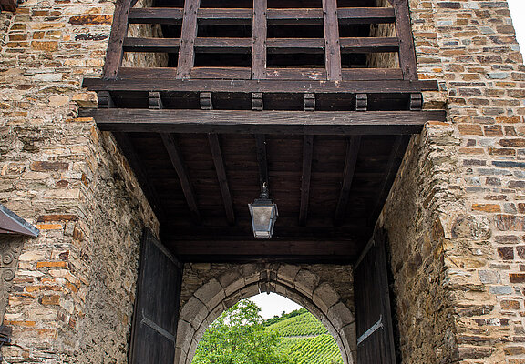 Ahrweiler, Adenbachtor, Weinberge, Stadtmauer, Ahrtal