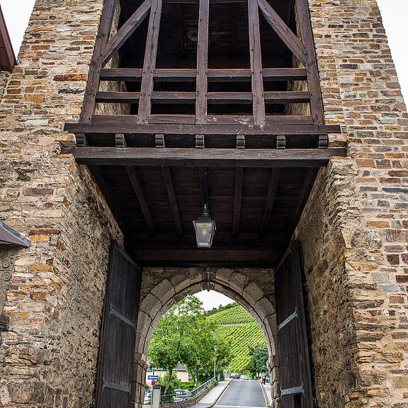 Ahrweiler, Adenbachtor, Weinberge, Stadtmauer, Ahrtal