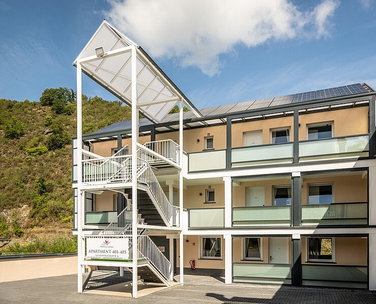 Seilbahn Str. 4, Aussenansicht