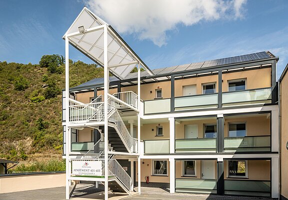 Seilbahn Str. 4, Aussenansicht