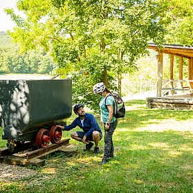 Alte Lore am Goldloch bei Insul