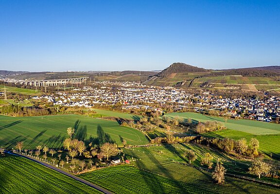 Blick auf Heimersheim