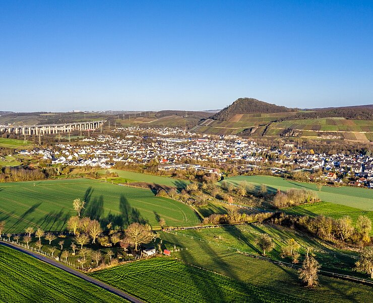 Blick auf Heimersheim