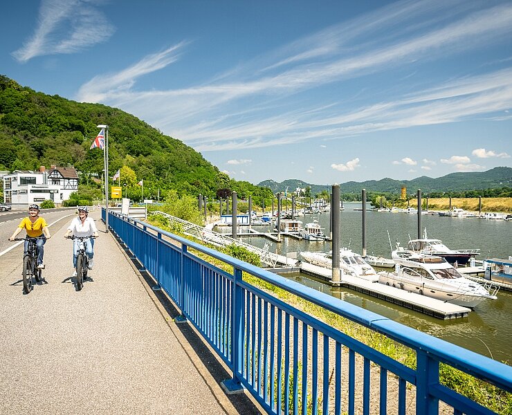 Yachthafen in Remagen-Oberwinter
