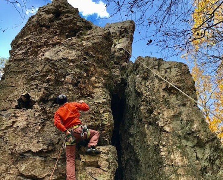 Teufelsley, Ahrtal, Klettern