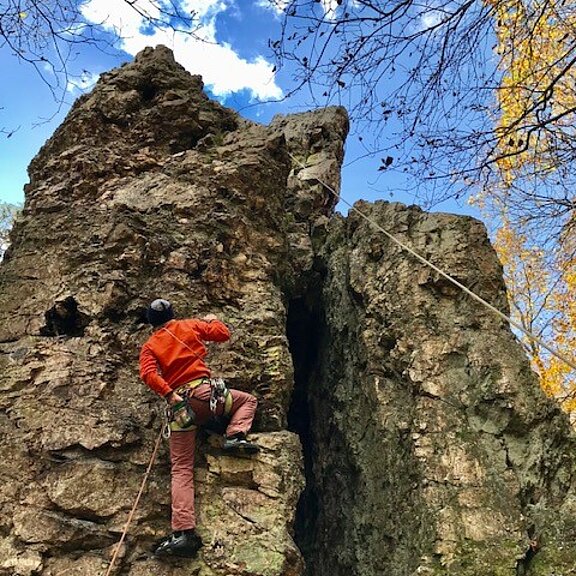 Teufelsley, Ahrtal, Klettern