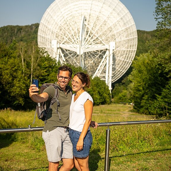 Sahrbachtal, Radioteleskop Effelsberg