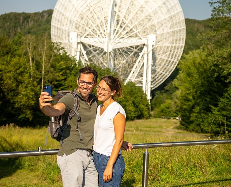 Sahrbachtal, Radioteleskop Effelsberg
