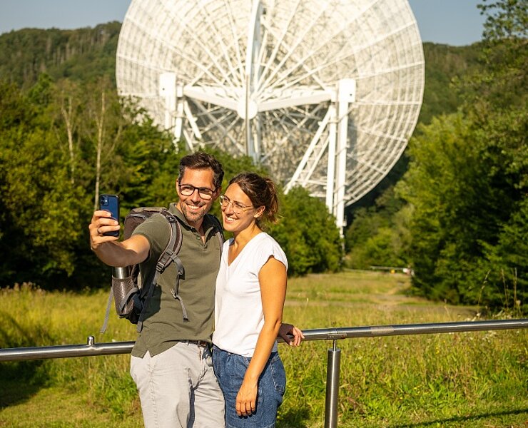 Sahrbachtal, Radioteleskop Effelsberg