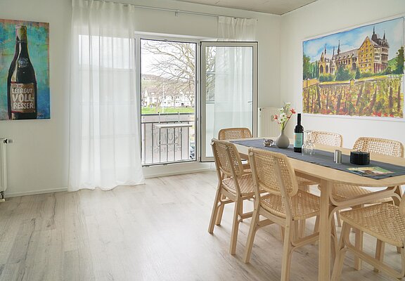 1_Küche und Esszimmer, Raum Calvarienberg