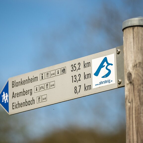 AhrSteig Beschilderung