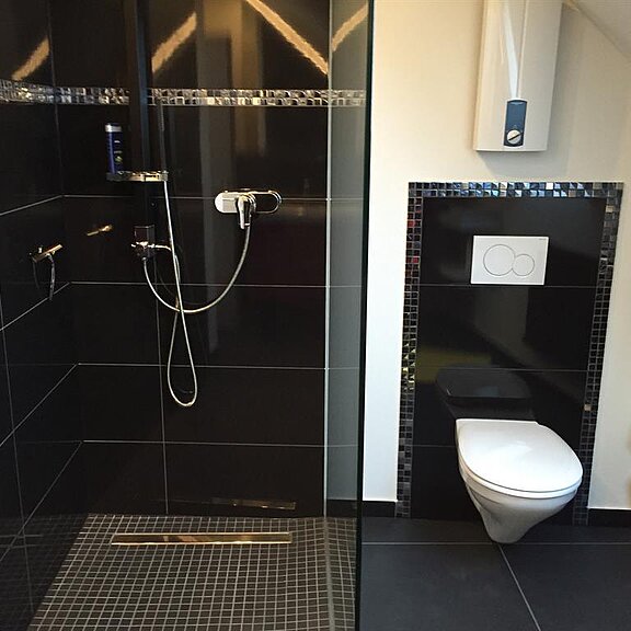 Dusche Dachgeschoß