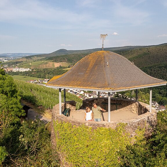 Bunte Kuh Aussichtsturm