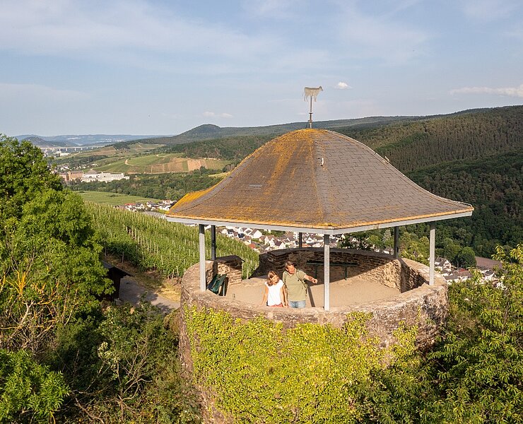 Bunte Kuh Aussichtsturm