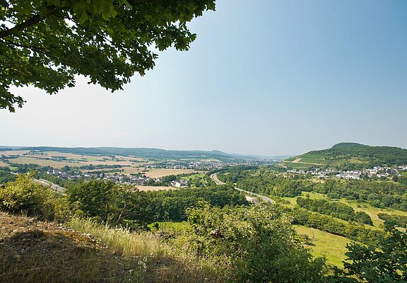 Blick von der Ehlinger Ley