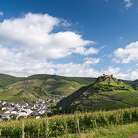 Blick auf die Saffenburg