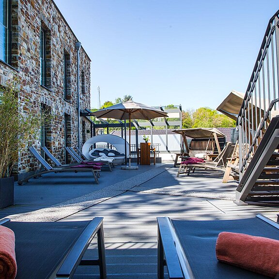 Außenbereich Castellum SPA