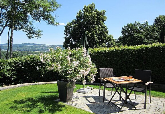 Frühstück in der Morgensonne