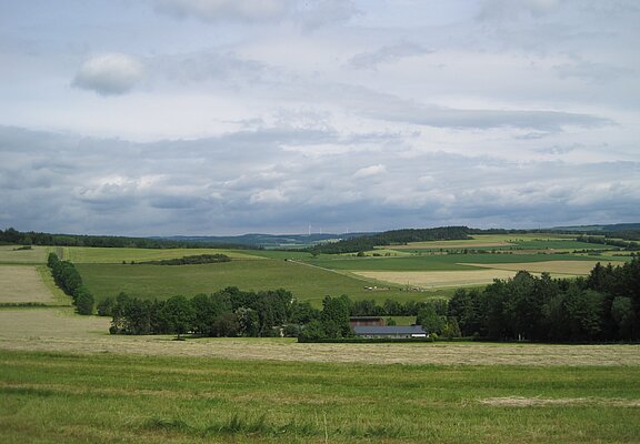 Panoramablick Leudersdorf