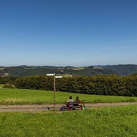 Fernblick von der Winnerather Höhe