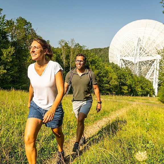 Sahrbachtal, Radioteleskop, Effelsberg