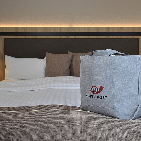 Tragetasche für Wellnessbereich